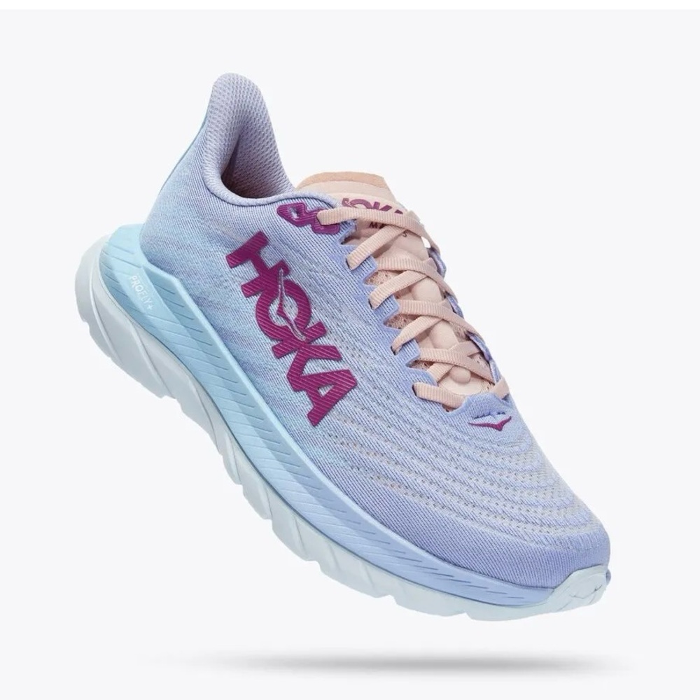 Hoka Women’s Mach 5  Athletic Shoes with Breathable Mesh
